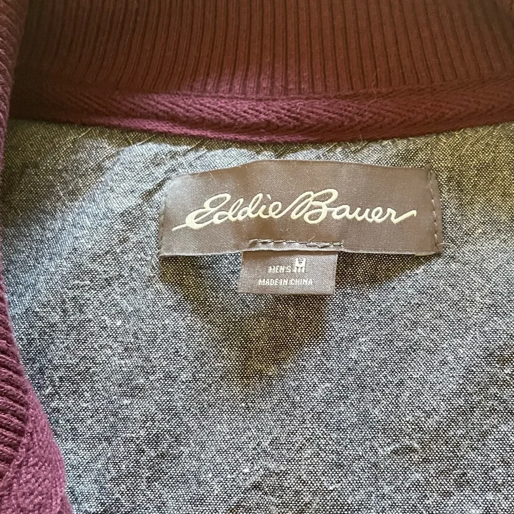 Eddie Bauer Quarter Zip Sweater